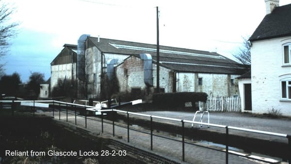 Reliant and Metrocab, Basin Lane, Glascote