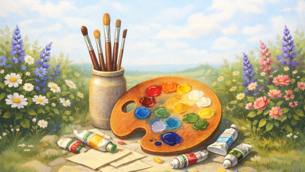 The Painter on Salcombe Hill